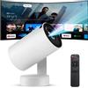 StarTech Proiettore mini Android 11 - Supporto 4K, risoluzione 720p HD - WiFi 2.4G/5G e Bluetooth 5.0 - 150 lumen ANSI - Correzione automatica della distorsione trapezoidale - Altoparlante integrato - Bianco
