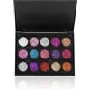 Kuuleyn Palette per il trucco degli occhi, 15 colori Palette di ombretti con glitter per ombretti brillanti Polvere cosmetica a lunga tenuta Colori naturali sfumabili Make Up Ombretti Kit d