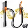 VETOLAKA Pompa benzina per tanica: pompa a benzina elettrica a batteria, pompa carburante a batteria, pompa dell'olio elettrica portatile 2,4 GPM (9 l/min) per auto moto per benzina diesel carburanti