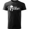 DRAGOWA Spartan army maglietta corta 160g/m2, nera,
