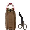 Mil-Tec IFAK Rapid Pack taktická lekárnička s nožnicami, dark coyote,