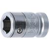 BGS 291 | Bussola porta inserti con sfera di tenuta | quadro interno 10 mm (3/8) | esagono interno 10 mm (3/8)