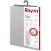 Rayen | Rivestimento Universale Asse da Stiro EasyClip Fit | 2 Strati Cotone Alluminio | 111x31 cm
