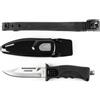 Skorpion Coltello Subacqueo, Unisex Adulto, Nero, Taglia Unica