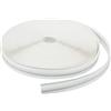 ADKUN Inserto per modanatura in vinile per camper, 1,9 cm, bianco, per camper, rimorchio, copertura a vite, grondaia, canalina esterna per tetto, bordo della pista resistente (15,2 m)