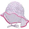 Sterntaler Cappello da Sole Unisex per Bambini, Colore: Bianco, Normale, Bianco, 47