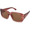 Tom Ford Ryder-02 FT1035 72E | Occhiali da Sole Graduati o Non Graduati | Prova Online | Plastica | Quadrati | Rosa, Trasparente | Adrialenti