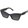Dsquared2 ICON 0026/S 807/9O | Occhiali da Sole Graduati o Non Graduati | Plastica | Cat Eye, Ovali / Ellittici | Nero | Adrialenti