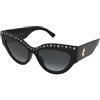 Jimmy Choo Sonja/G/S 807/9O | Occhiali da Sole Graduati o Non Graduati | Plastica | Cat Eye, Ovali / Ellittici | Nero | Adrialenti