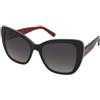 Love Moschino MOL083/S UYY/9O | Occhiali da Sole Graduati o Non Graduati | Plastica | Cat Eye | Nero | Adrialenti