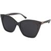 Jimmy Choo Rua/G/S MF7/IR | Occhiali da Sole Graduati o Non Graduati | Prova Online | Plastica | Cat Eye, Ovali / Ellittici | Grigio | Adrialenti