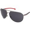 Carrera Ducati Carduc 030/S 3S3/IR | Occhiali da Sole Graduati o Non Graduati | Prova Online | Metallo | Pilot | Rosso, Grigio | Adrialenti