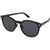Tom Ford FT1052-K 01A | Occhiali da Sole Graduati o Non Graduati | Prova Online | Plastica | Panthos | Nero | Adrialenti