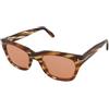 Tom Ford Snowdon FT0237 53E | Occhiali da Sole Graduati o Non Graduati | Prova Online | Plastica | Quadrati | Marrone, Havana | Adrialenti