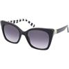 Love Moschino MOL000/S 807/9O | Occhiali da Sole Graduati o Non Graduati | Plastica | Cat Eye, Ovali / Ellittici | Nero | Adrialenti