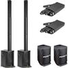 Proel SESSION1X 2x Sist. a Colonna 400W MP3 USB BLUETOOTH ST+2x COVERSESSION1SUB