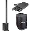 Proel SESSION1XFREE Sist. Colonna batteria 400W MP3 USB BT ST + COVERSESSION1SUB