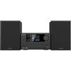 Kenwood Compatto HI FI Bluetooth Black 2x 25w M725DAB B