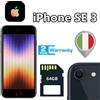 Apple NUOVO Apple iPhone SE 3a Gen. Nero Bianco Rosso - 64GB (Sbloccato) 💎Originale