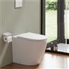 Parama Vaso WC filomuro rimless in ceramica bianco opaco con sedile soft-close | Europa