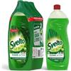 Svelto 3 X Svelto Limone Water Detersivo per piatti, 1 litro