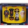 Bburago Gadget - Bburago: 2 Pack F1 Red Bull Racing Rb21 2025 #1 Verstappen 1:43 - Bbura