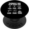 Storm Chasing Tornado Weather Meteorolog Cose che faccio nel mio tempo libero Tempesta Chasing Weather Tornado PopSockets PopGrip Adesivo