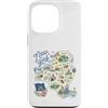 Happy Destiny Custodia per iPhone 13 Pro New York NY, USA, Icone, Mappe