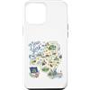 Happy Destiny Custodia per iPhone 12 Pro Max New York NY, USA, Icone, Mappe