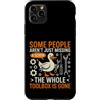 Engineer Retro Vintage Tool Humor Duck Custodia per iPhone 11 Pro Max Sarcastico divertente dire che alcune persone sono solo scomparse