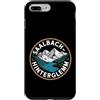Alpine Ski Mountain Winter Travel City A Custodia per iPhone 7 Plus/8 Plus Avventura invernale sugli sci Saalbach-Hinterglemm