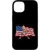 250 Years USA Tung Sahur Tees and Gifts Custodia per iPhone 13 Brainrot 4th July US Flag America Tung Sahur Electric Guitar