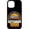 Jahrgang 1990 36. Geburtstag Awesome Custodia per iPhone 12 Pro Max Grande da settembre 1990 36° compleanno frase 36 anni