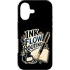 Jimbeels Custodia per iPhone 17 INK FLOW ROUTINE Stilografica Taccuino Scrittura