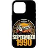 Jahrgang 1990 36. Geburtstag Awesome Custodia per iPhone 16 Pro Grande da settembre 1990 36° compleanno frase 36 anni