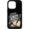 Jimbeels Custodia per iPhone 13 Pro INK FLOW ROUTINE Stilografica Taccuino Scrittura