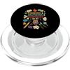 First Day Retro Structured Literacy Acad Scienza della lettura Fonemi Grafemi Morfemi Oh My Womens PopSockets PopGrip per MagSafe