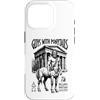 Grandio Design Archaeological Science Custodia per iPhone 16 Pro Archeologia Mitologia greca Centauro Coda di cavallo Archeologo
