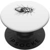 Never Tap Jiu Jitsu BJJ Grappling Boxing Regalo di combattimento in palestra per allenamento da boxe PopSockets PopGrip Adesivo