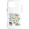 Happy Destiny Custodia per iPhone 16 Pro Max New York NY, USA, Icone, Mappe