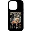 Grandio Design Archaeological Science Custodia per iPhone 14 Pro Archeologia Mitologia greca Centauro Coda di cavallo Archeologo
