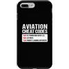 National Aviation Day Apparel Custodia per iPhone 7 Plus/8 Plus Codici cheat per l'aviazione