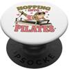 Yoga Pilates Accessori Regalo Shirts Meditazione Pilates REFORMER-HOPPING Frog-Toad Yoga Pilates PopSockets PopGrip Adesivo