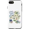 Happy Destiny Custodia per iPhone SE (2020) / 7/8 New York NY, USA, Icone, Mappe