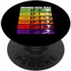Storm Chasing Tornado Weather Meteorolog Tempesta meteorologica Tornado in scala Fujita migliorata PopSockets PopGrip Adesivo