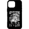 Grandio Design Archaeological Science Custodia per iPhone 16 Pro Max Archeologia Mitologia greca Centauro Coda di cavallo Archeologo