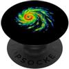 Storm Chasing Tornado Weather Meteorolog Uragano Ciclone Tempesta Meteorologia Tornado Chaser PopSockets PopGrip Adesivo