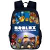 KierscEU Robllox Zaino, Robllox Zaino Da Viaggio, Cartoon Zainetto Porta Pc, Anime Zainetto, Come Regalo Per Adolescenti Backpack Perfetto