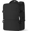 WOUIYO Per Ryanair Cabin Bags 40 x 30 x 20 borsa da cabina sottosella, zaino da viaggio impermeabile, dimensioni da cabina, antifurto, bagaglio a mano, zaino per Ryanair, 40 x 30 x 20 cm, con