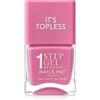 Nails Inc. It's Topless 1 Step Gel Nail Polish 14 ml ombra Miley